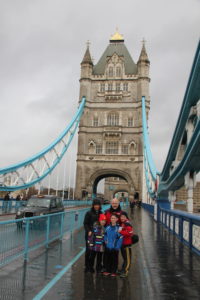 Family travel - London